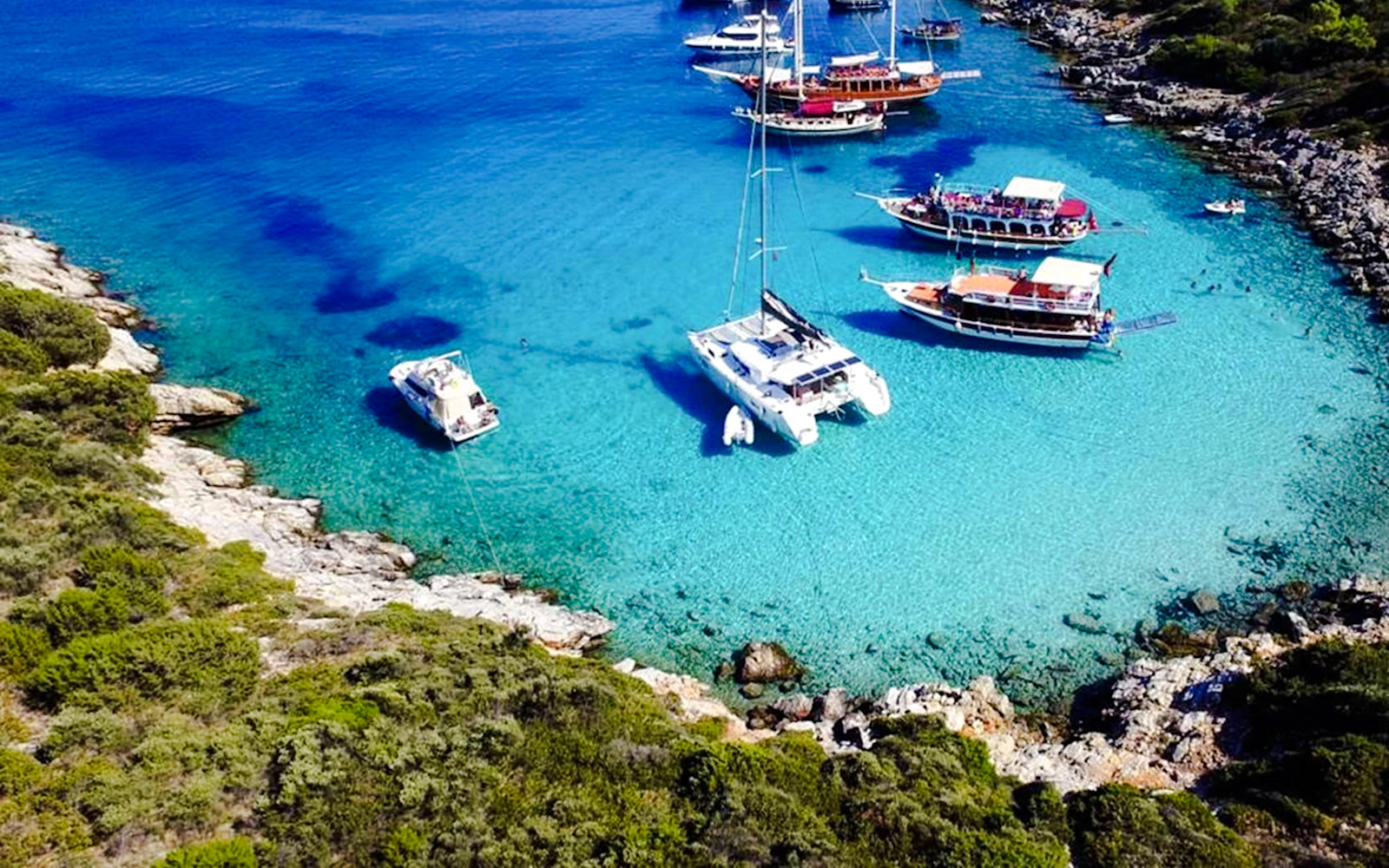 From Bodrum: Orak Island Boat Tour with Lunch and Hotel Transfers Image 2