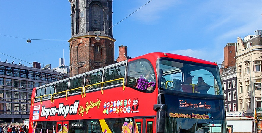 City Sightseeing Amsterdam Hop-On Hop-Off Tickets
