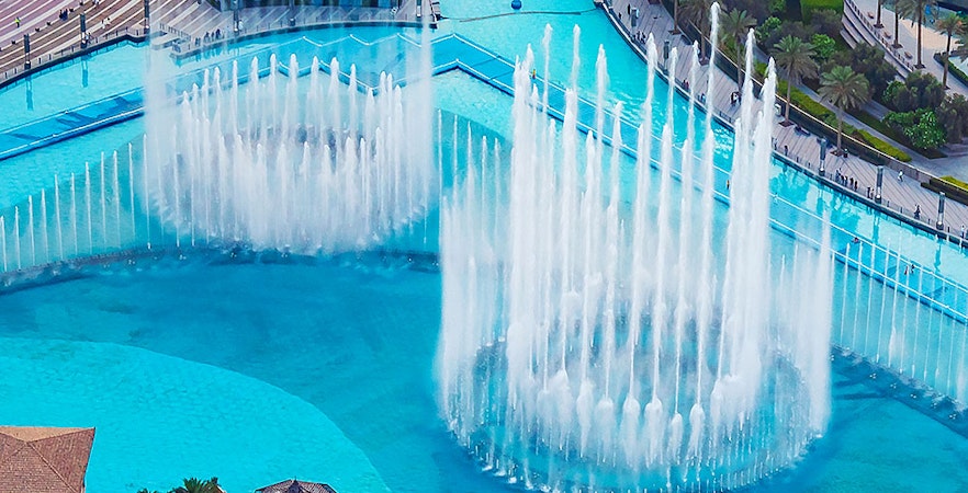 Bilety do fontanny w Dubaju