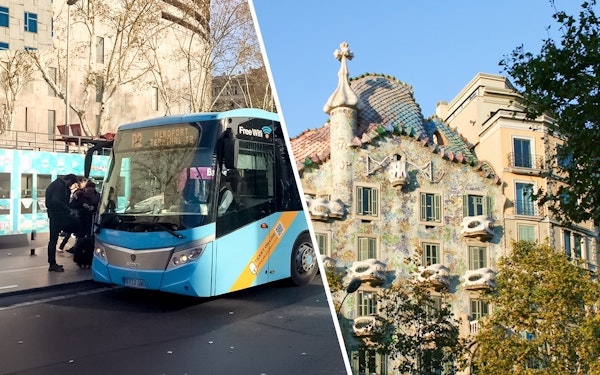 Combo: Aerobus Barcelona Airport Transfer + Casa Batlló Timed Entry Ticket