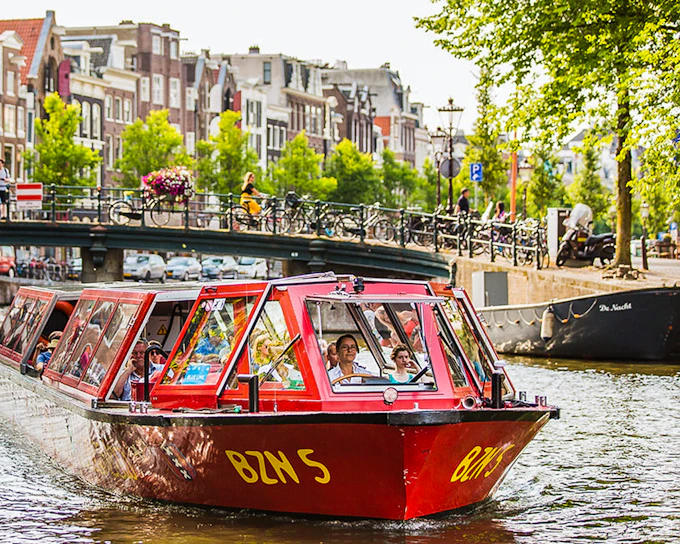 City Sightseeing: Amsterdam Hop-on Hop-off Boat Tour
