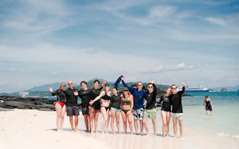 jetski-tur fra langkawi til dayang bunting med dronevideo: sølvpakken-6