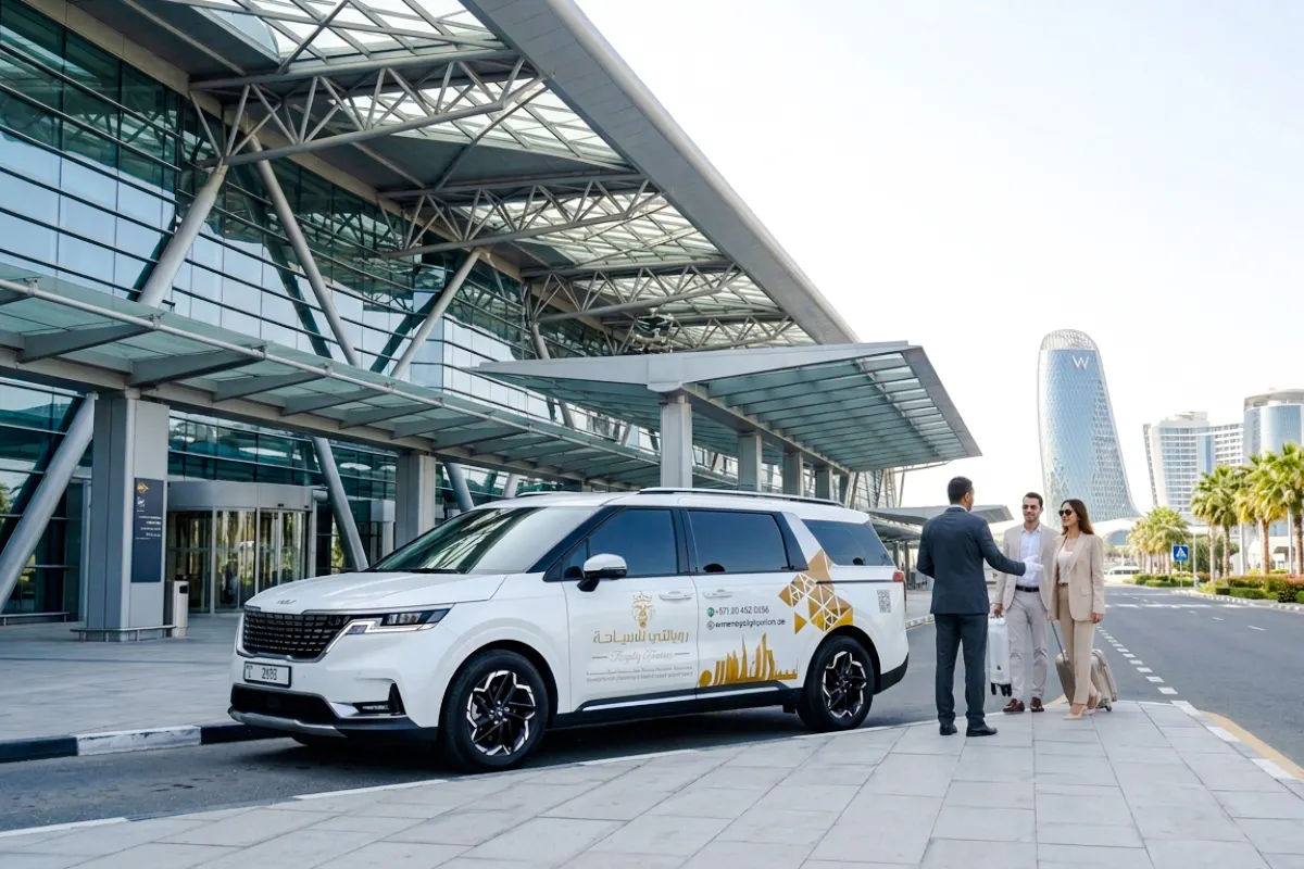 privat transport fra/til abu dhabi lufthavn og hotellene i abu dhabi med møte- og velkomsttjeneste-6