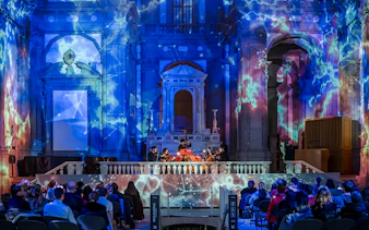 Opera concert with three tenors and orchestra in a historic Florence venue.