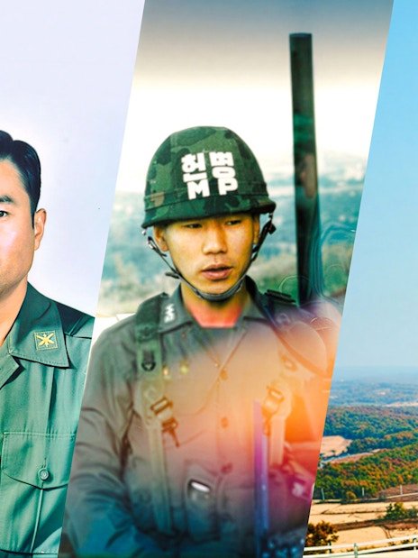 Military personnel in various uniforms and settings, showcasing diverse roles and environments.