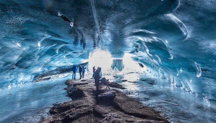 Ice Cathedral Glacier 3000