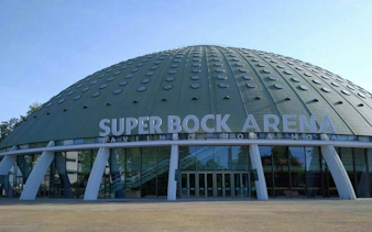 Super Bock Arena exterior in Porto, part of the Hidden Porto War and Passion tour.
