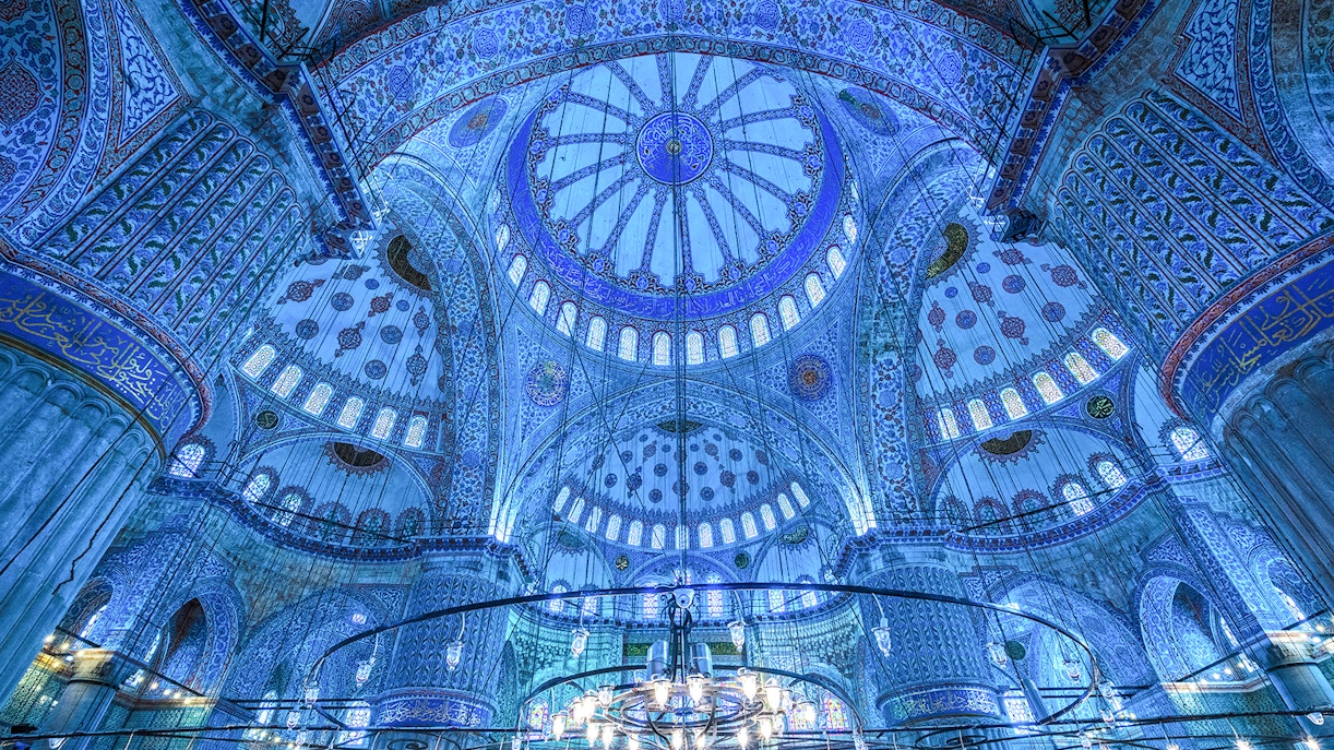 Blue Mosque interiors