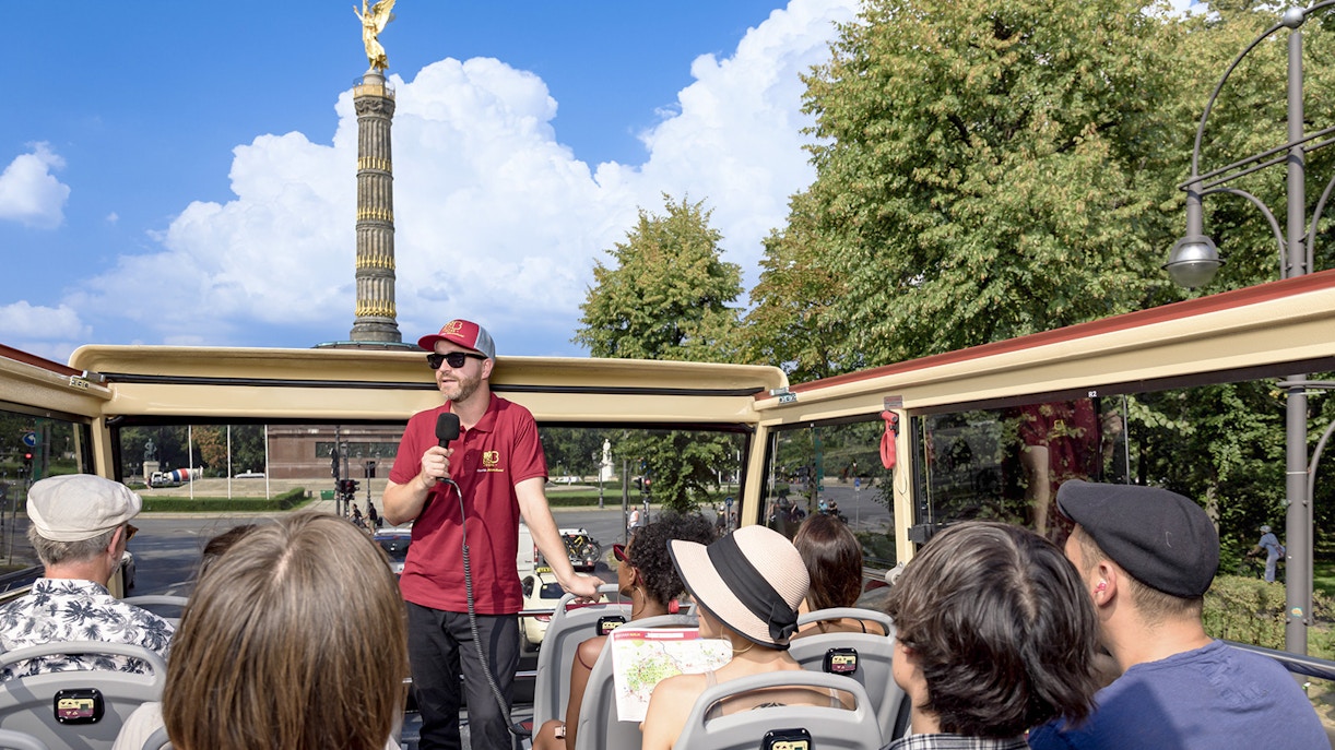 Blue route of Big Bus Berlin hop-on hop-off