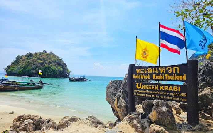 Krabi Private Longtail Boat Island-Hopping Tour from Ao Nang
