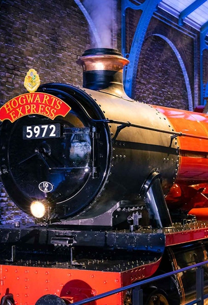 Hogwarts Express train at Harry Potter Tokyo Studio.