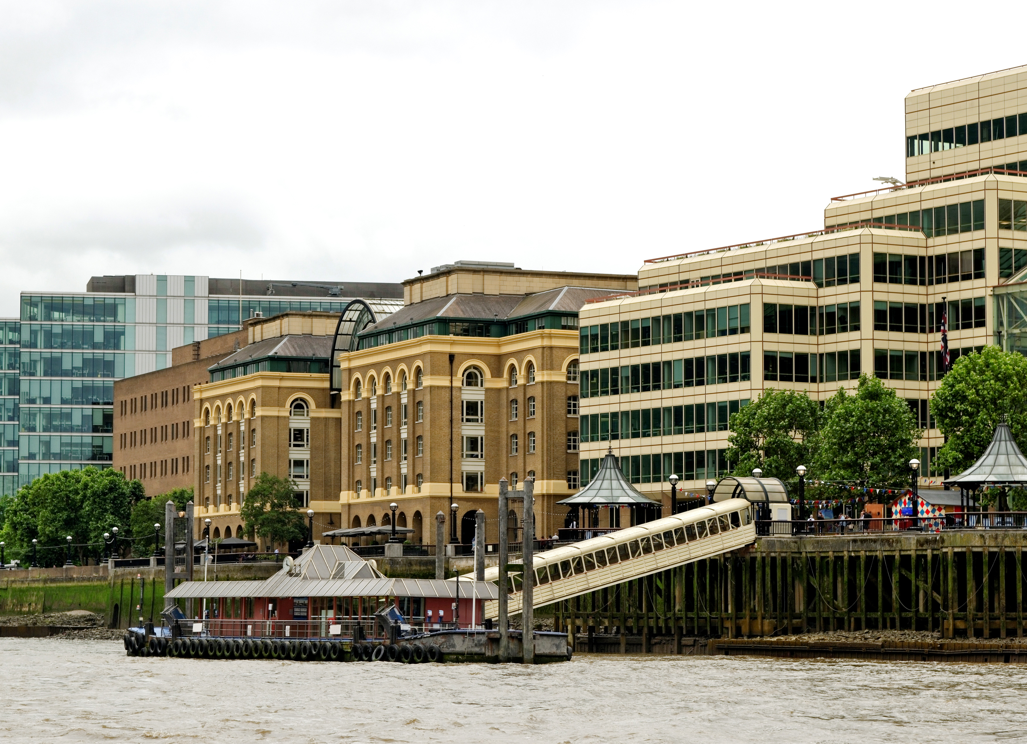 Entrance to HMS Belfast at Thames River