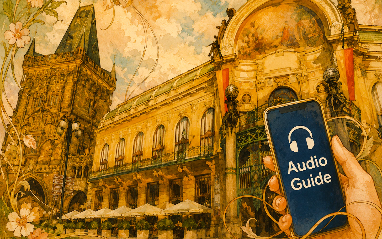 Prague Alfons Mucha Self-Guided Audio Tour