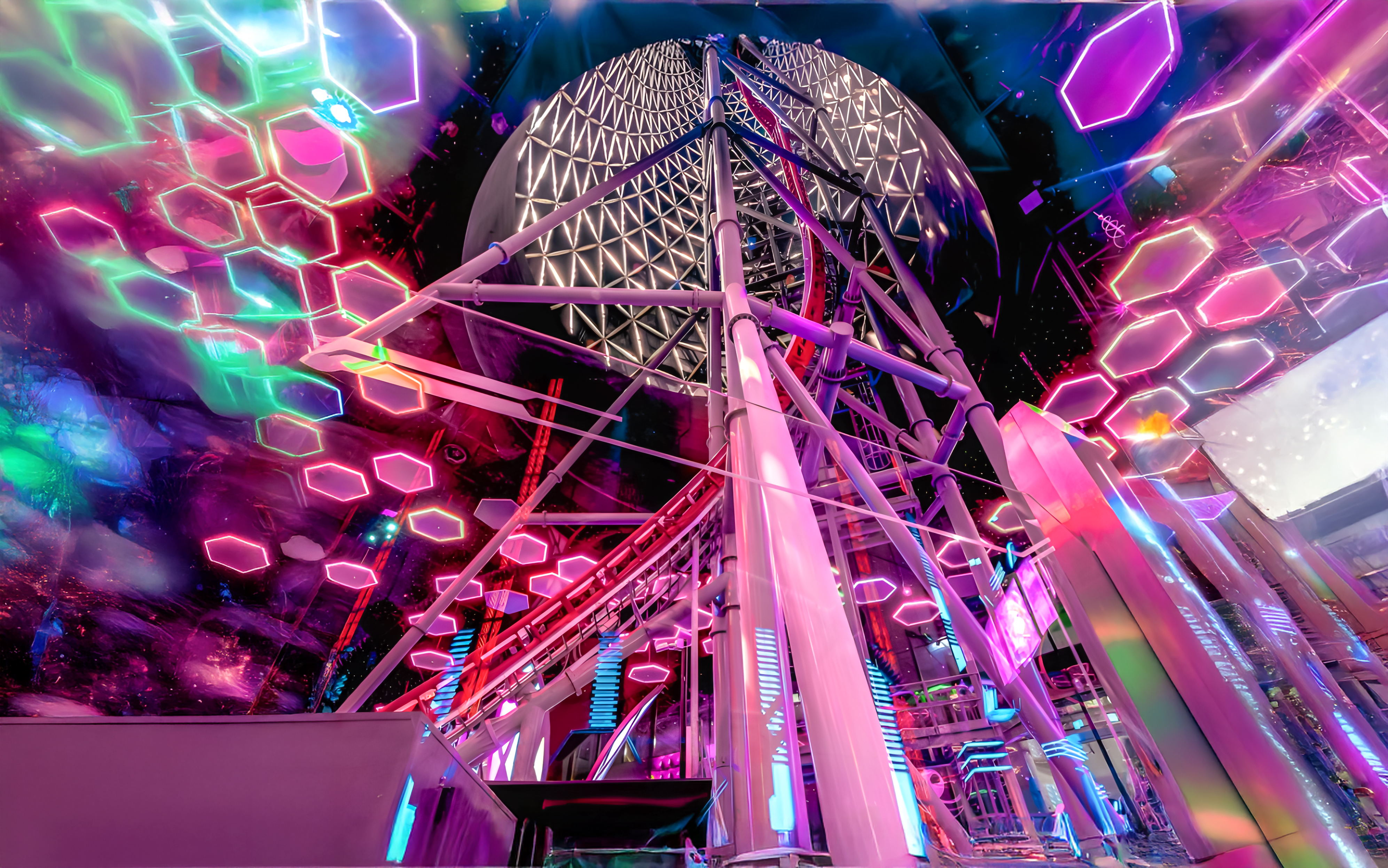 Epiq Coaster, Doha Quest theme park, Qatar