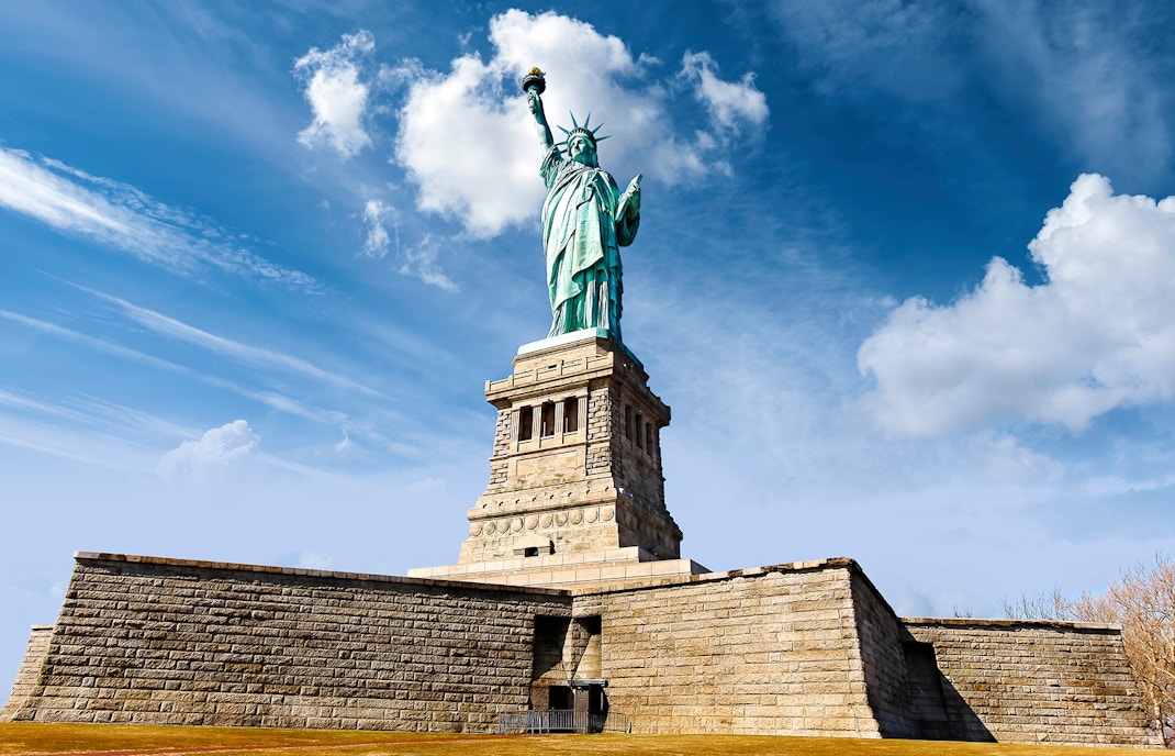 Ferry boat to the Statue of Liberty