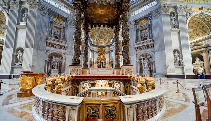 Papal Altar St. Peter's Basilica