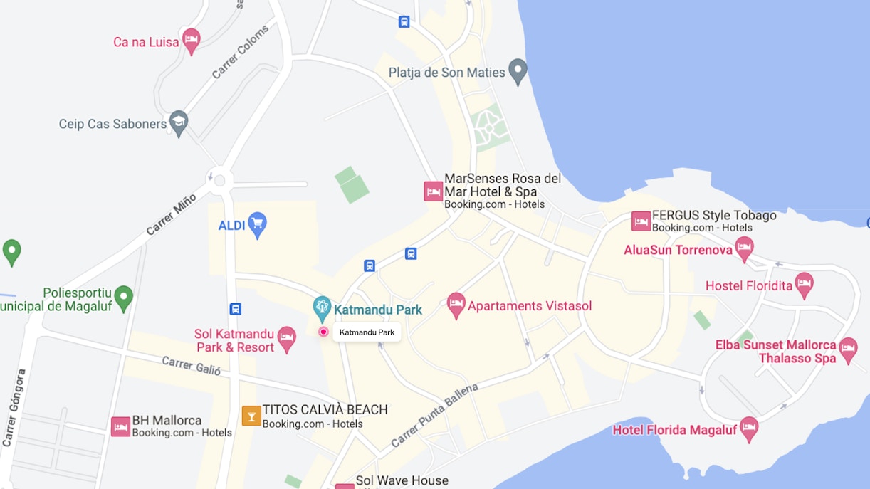 Katmandu Park GMap Location