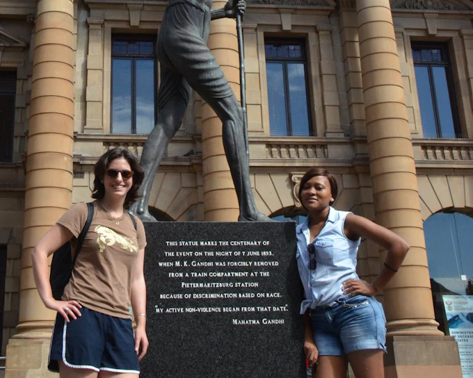 Giants Castle Cave Paintings, Howick Falls, and Nelson Mandela Capture Site Guided Day Tour with Hotel Transfers and Entrance Fees
