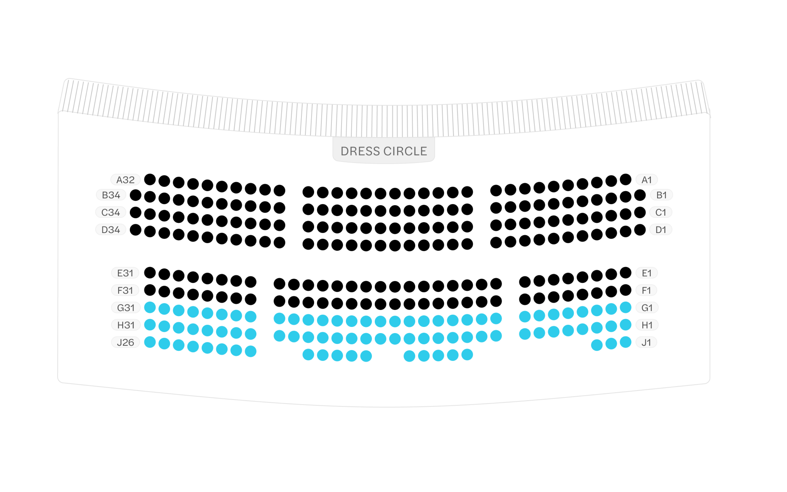 Peacock Theatre Dress Circle