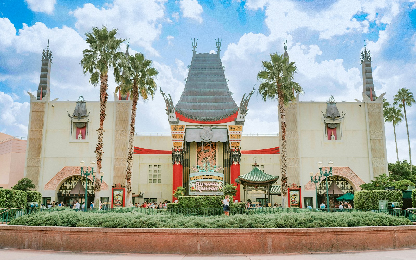 Runaway Railway entrance at Disney's Hollywood Studios, Orlando.