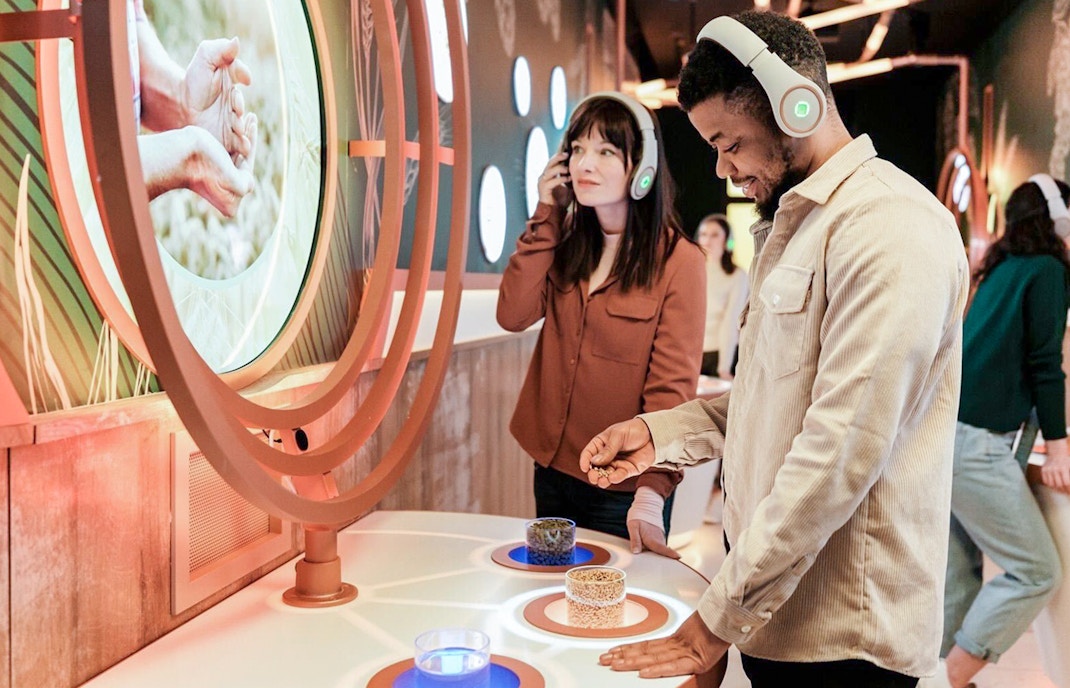 Inside the Pilsner Urquel Museum in Prague