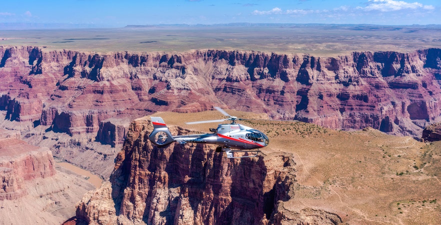 Visites en hélicoptère de la rive ouest du Grand Canyon