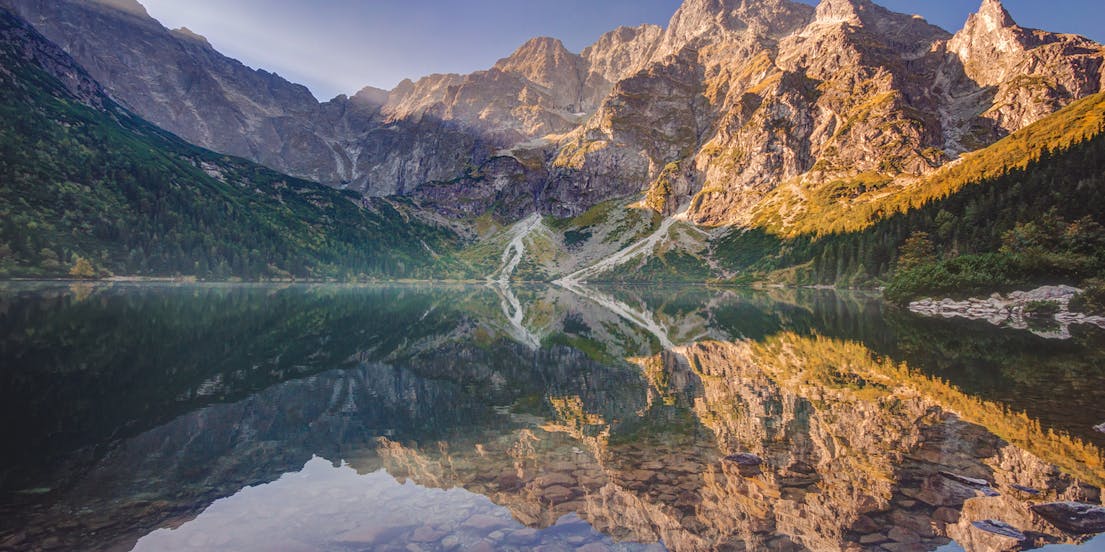 Morskie Oko See & Slowakei Baumkrone