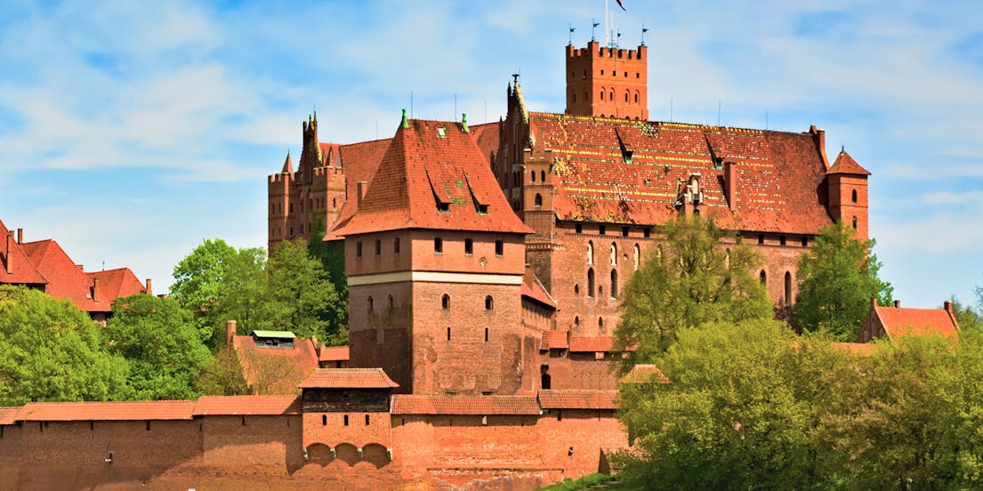 Kasteel Malbork - Warschau