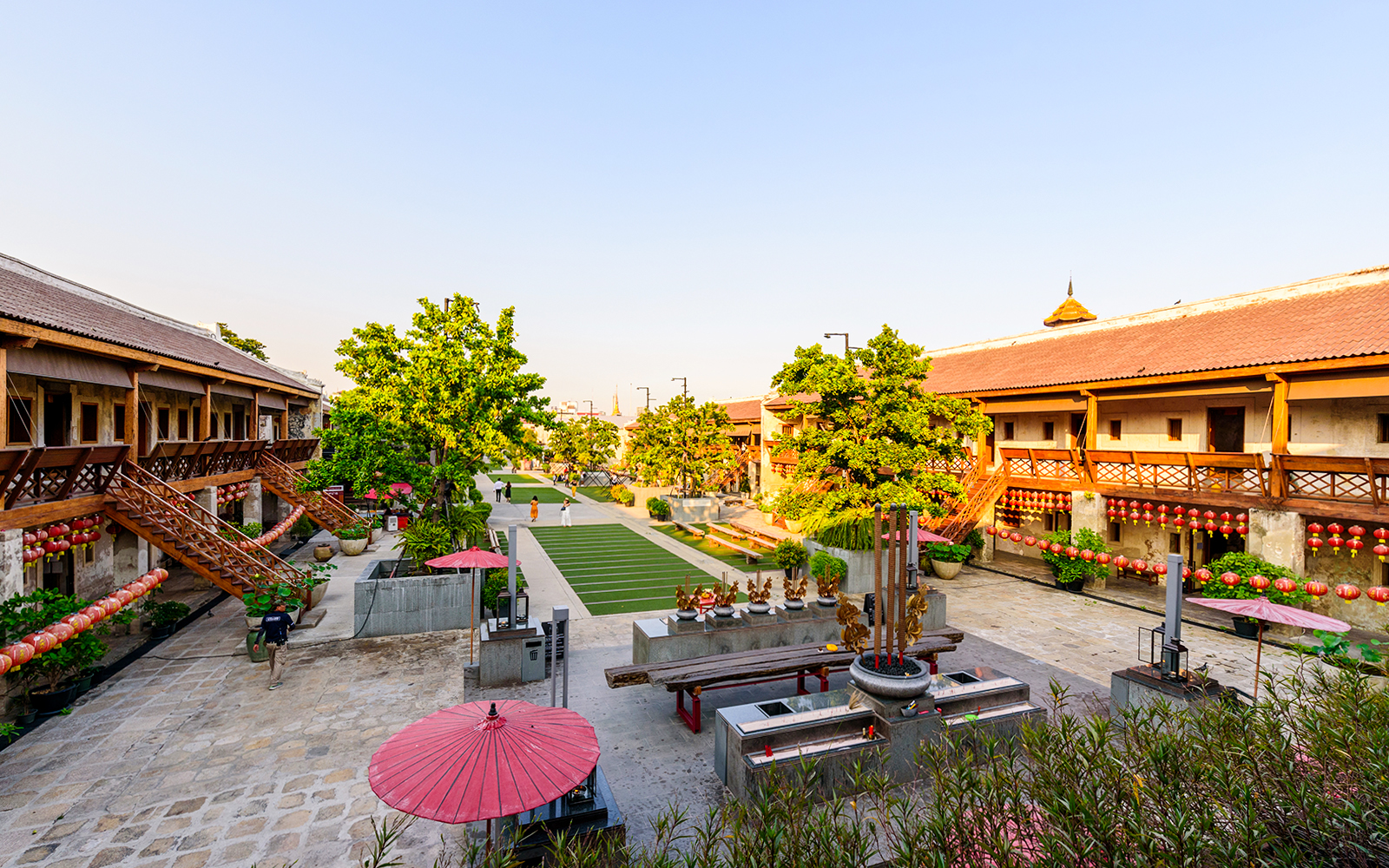 The interior of Lhong 1919, Bangkok, Thailand