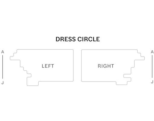 Bild vom Palace Theatre Sitzplan