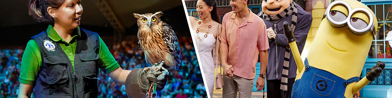 Combo: Biglietti per il Night Safari + Gardens by the Bay / Universal Studios Singapore