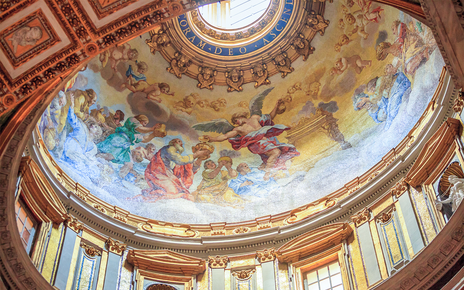 Inside St. Peter's Basilica
