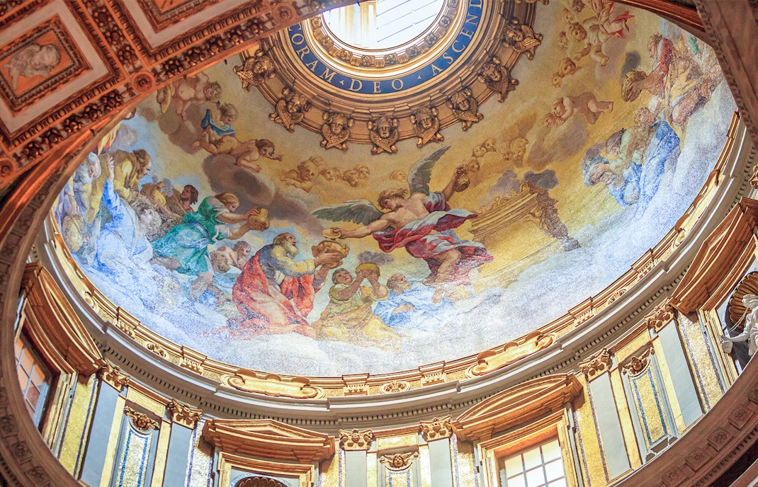 Inside St. Peter's Basilica