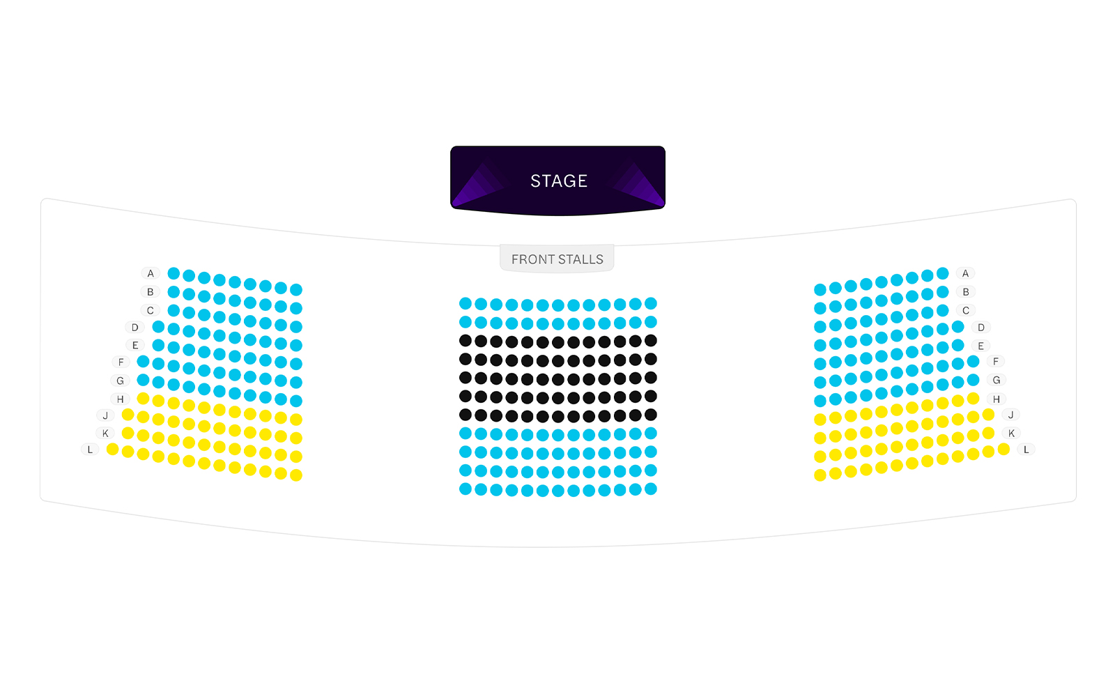 Queen Elizabeth Hall Front Stalls