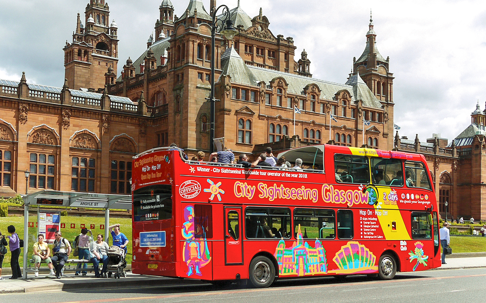 Glasgow City Sightseeing Bus Tours Red Route