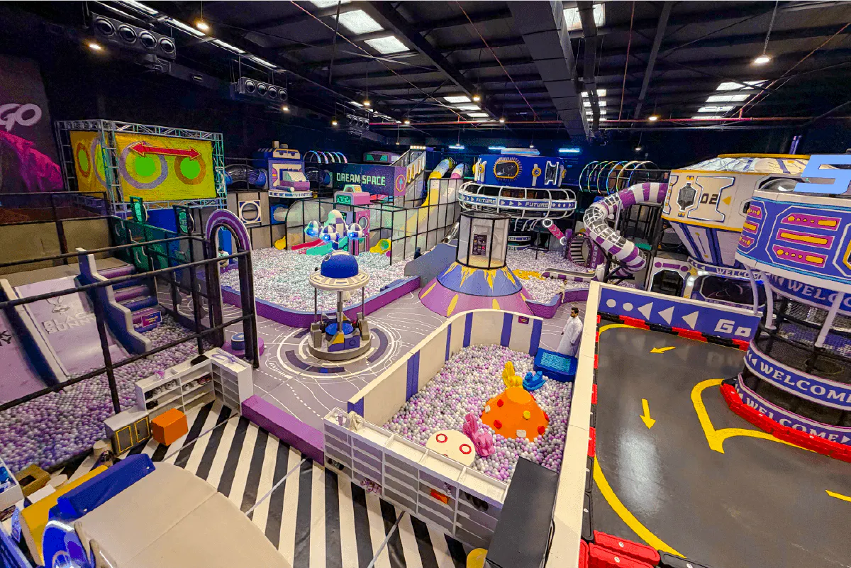 Black Bunny Dubai Combo Tickets: Trampoline Park, Soft Play & Go-Kart Image 4