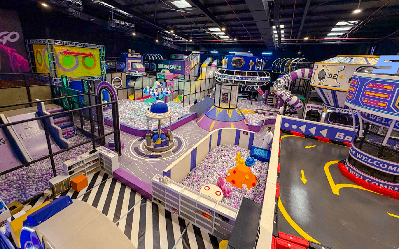 Black Bunny Dubai Combo Tickets: Trampoline Park, Soft Play & Go-Kart Image 4