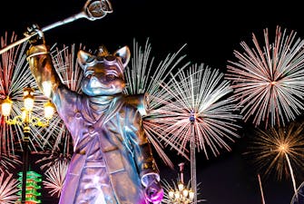 Fireworks at Global Village Dubai