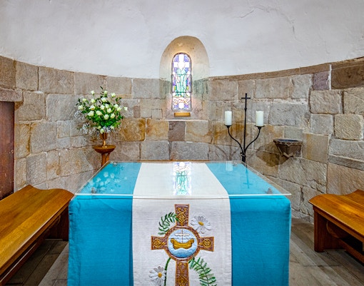 St. Margaret's Chapel at the Edinburgh Castle