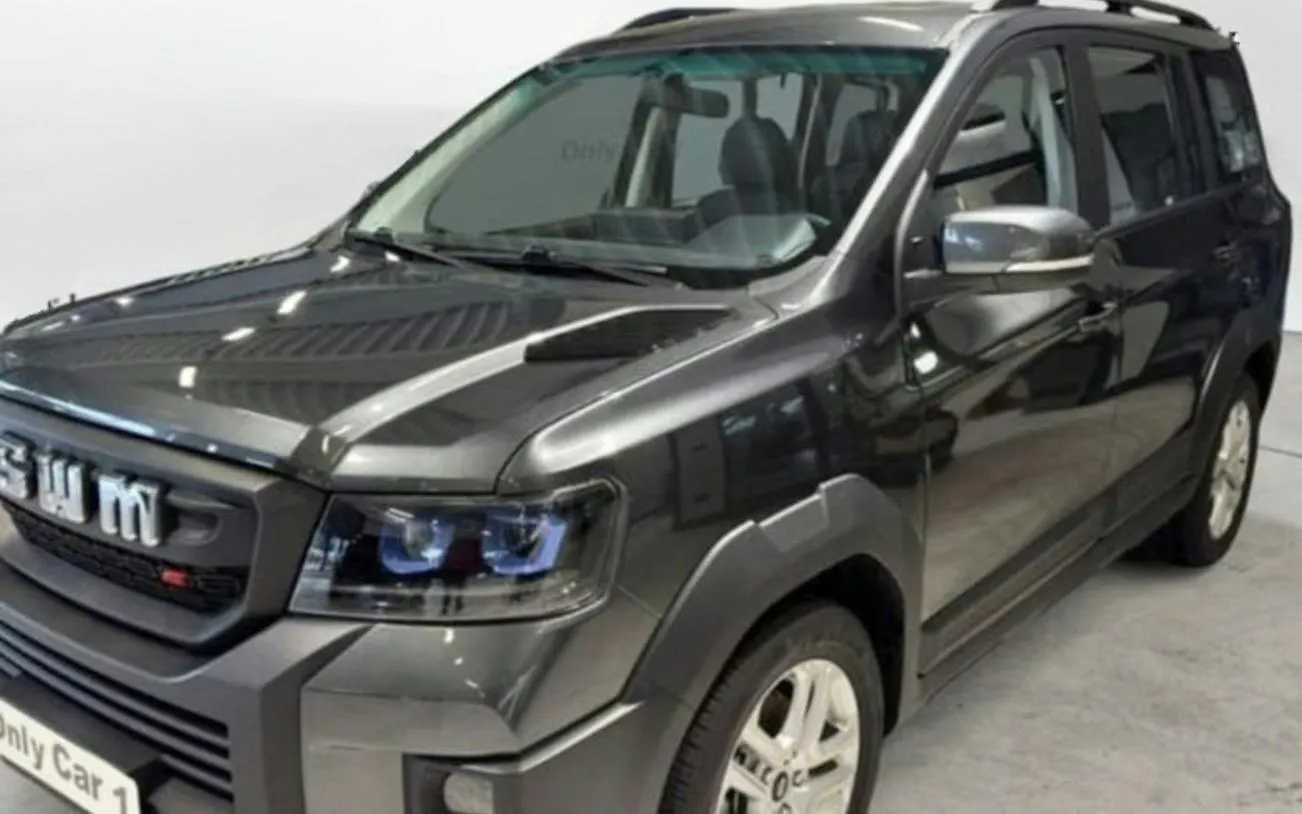 SUV used for Barbagia tour from Alghero, parked indoors.