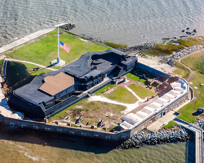 Fort Sumter Park Ranger-Led Guided Tour with Round-Trip Ferry