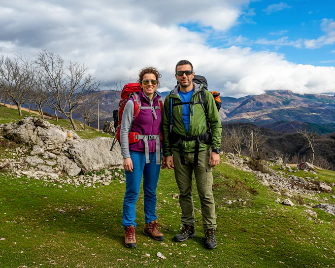 From Tirana: Private Bovilla Lake & Gamti Mountain Hiking Tour by Van