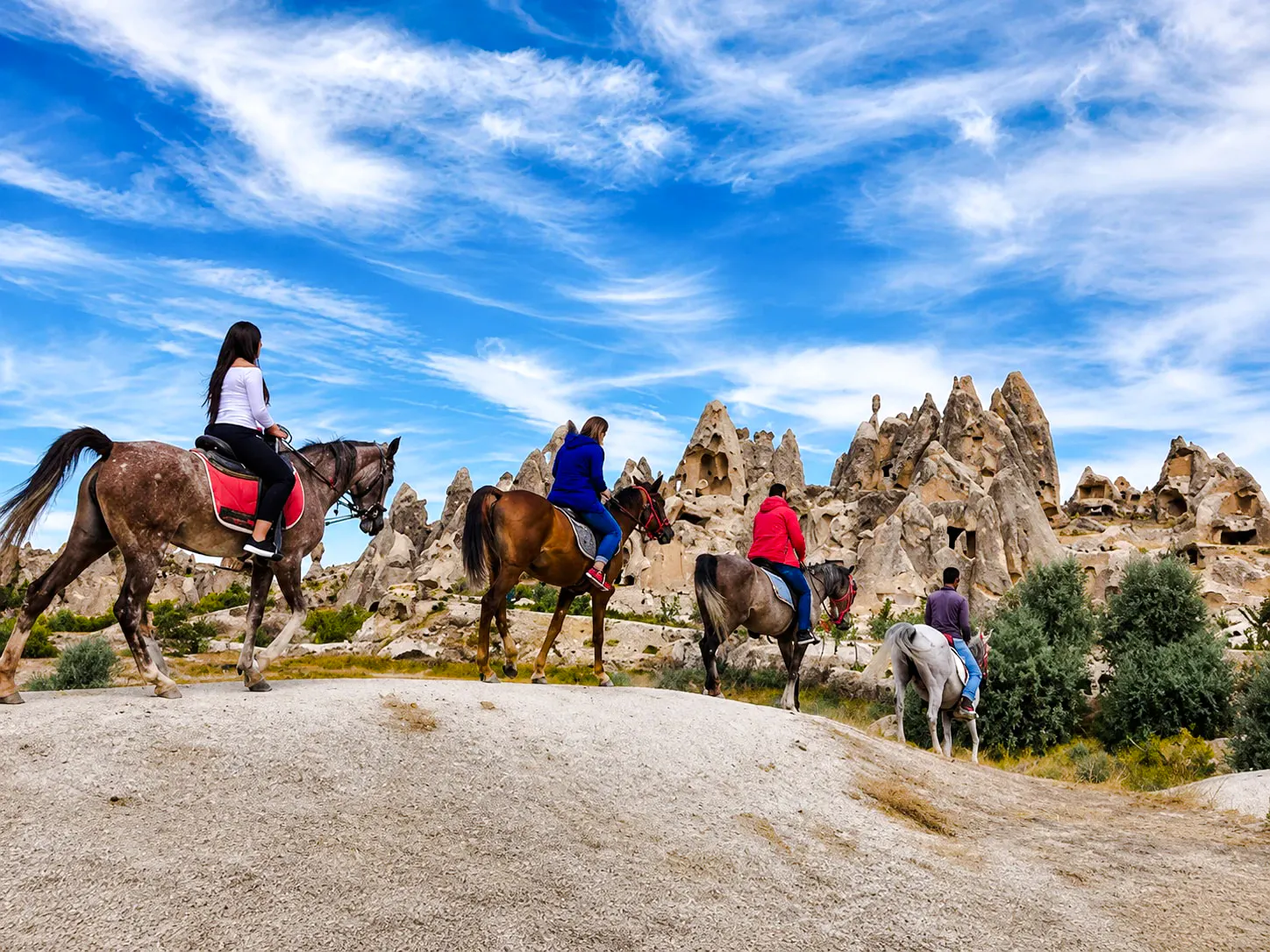 Cappadocia Sunset Horseback Ride with Hotel Pickup