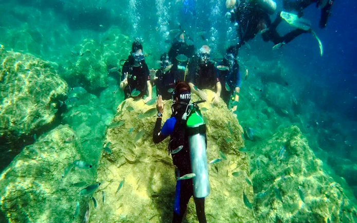 Antalya 2-Dive Scuba Boat Trip with Lunch and Hotel Transfers