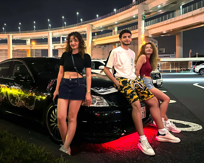 Tokyo JDM Car Culture Guided Tour with Liberty Walk and Daikoku PA
