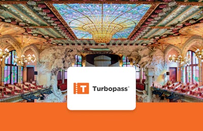 Turbopass Barcelona City Card: accesso a più di 25 attrazioni e ai trasporti pubblici