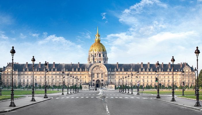 The famous military complex in Paris, Les Invalides with stories to tell.