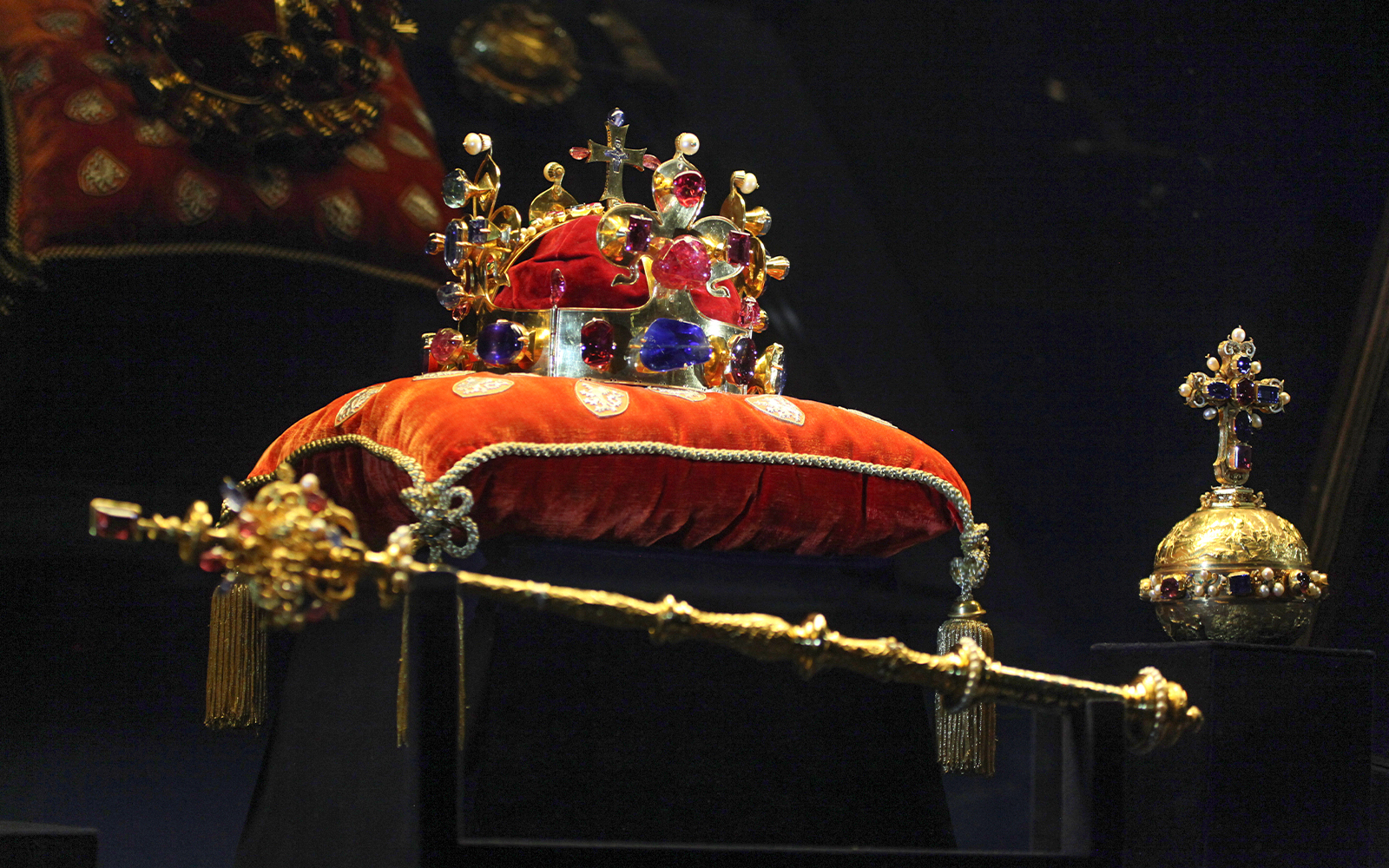 Bohemian Crown Jewels also called Czech Crown Jewels in Prague