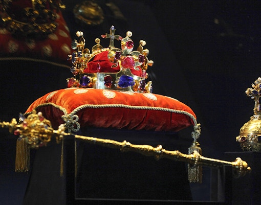 Bohemian Crown Jewels also called Czech Crown Jewels in Prague