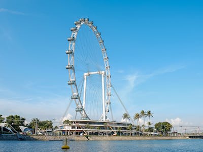 around OCBC Skyway at Gardens by the Bay Singapore - Singapore Flyer